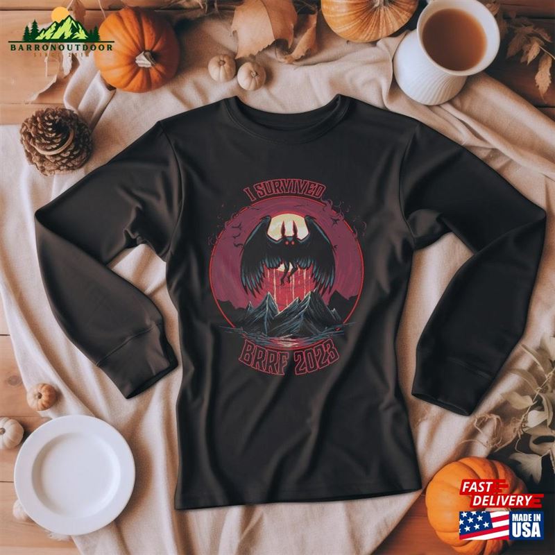 Mothman Long Sleeved Shirt Quot I Survived Brrf 2023 Unisex T-Shirt Mothman Long Sleeved Shirt Quot I Survived Brrf 2023 Unisex T-Shirt