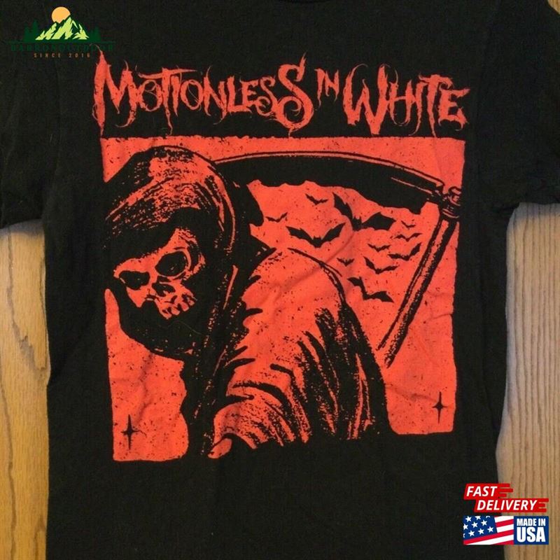 Motionless In White Band Shirt Rock Tee Metal Music Hoodie Sweatshirt Motionless In White Band Shirt Rock Tee Metal Music Hoodie Sweatshirt