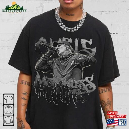 Motionless In White Scoring The End Of 2023 Music Shirt Chris Vocal Band Comic Sweatshirt T-Shirt Classic
