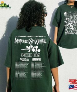 Motionless In White Scoring The End Of World Tour 2023 T-Shirt Us Classic