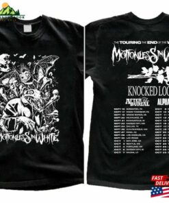Motionless In White Scoring The End Of World Tour 2023 T-Shirt Us Classic