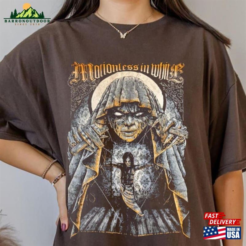 Motionless In White Scoring The End Of World Tour 2023 T-Shirt Us Sweatshirt Hoodie Motionless In White Scoring The End Of World Tour 2023 T-Shirt Us Sweatshirt Hoodie
