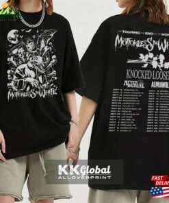 Motionless In White Scoring The End Of World Tour 2023 Tee Us Classic Unisex