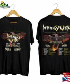 Motionless In White The Touring End Of World Tour Shirt 2023 Concert Unisex T-Shirt