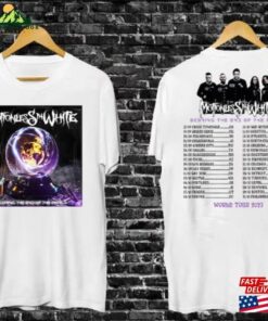 Motionless In White Us Tour 2023 T-Shirt Scoring The End Of World Unisex Hoodie