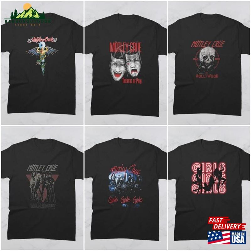 Motley Crue Classic Dr Feelgood Black T-Shirt Unisex Hoodie Sweatshirt Motley Crue Classic Dr Feelgood Black T-Shirt Unisex Hoodie Sweatshirt