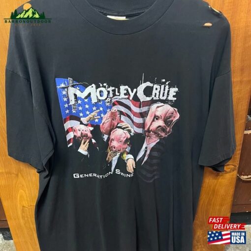 Motley Crue Generation Swine Shirt T-Shirt Classic