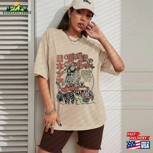 Motley Crue Japan Tour Shirt Sweatshirt Hoodie