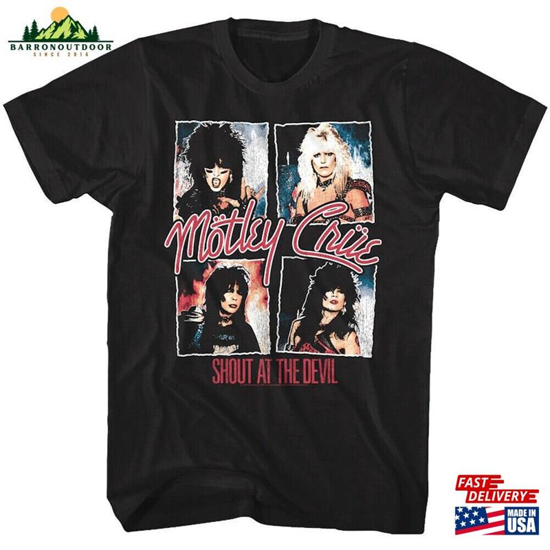 Motley Crue Shout At The Devil Men's T-Shirt Unisex Sweatshirt Motley Crue Shout At The Devil Men's T-Shirt Unisex Sweatshirt