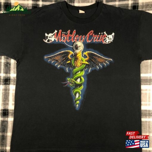 Motley Crue Vintage 80S Dr Feelgood 1989 Sweatshirt T-Shirt