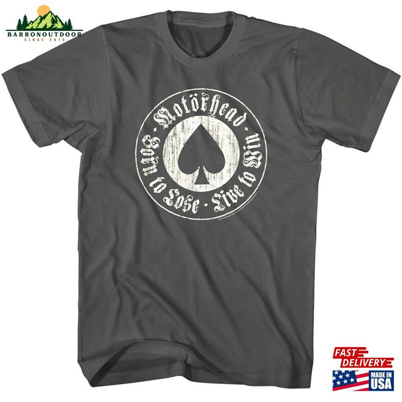 Motorhead Born To Lose Live Win Men's T-Shirt Hoodie Sweatshirt Motorhead Born To Lose Live Win Men's T-Shirt Hoodie Sweatshirt