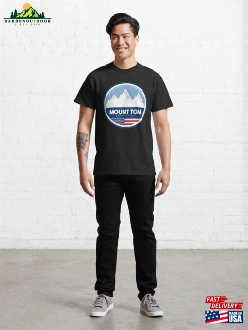 Mount Tom Mountain California Ski Resort Classic T-Shirt Sweatshirt