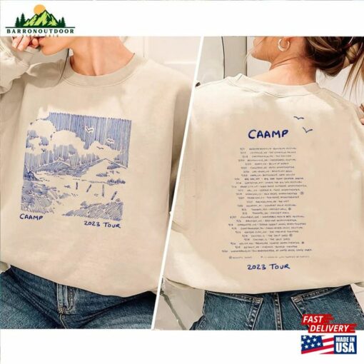 Mountain Sketch 2023 Tour Dates Shirt Unisex Sweatshirt