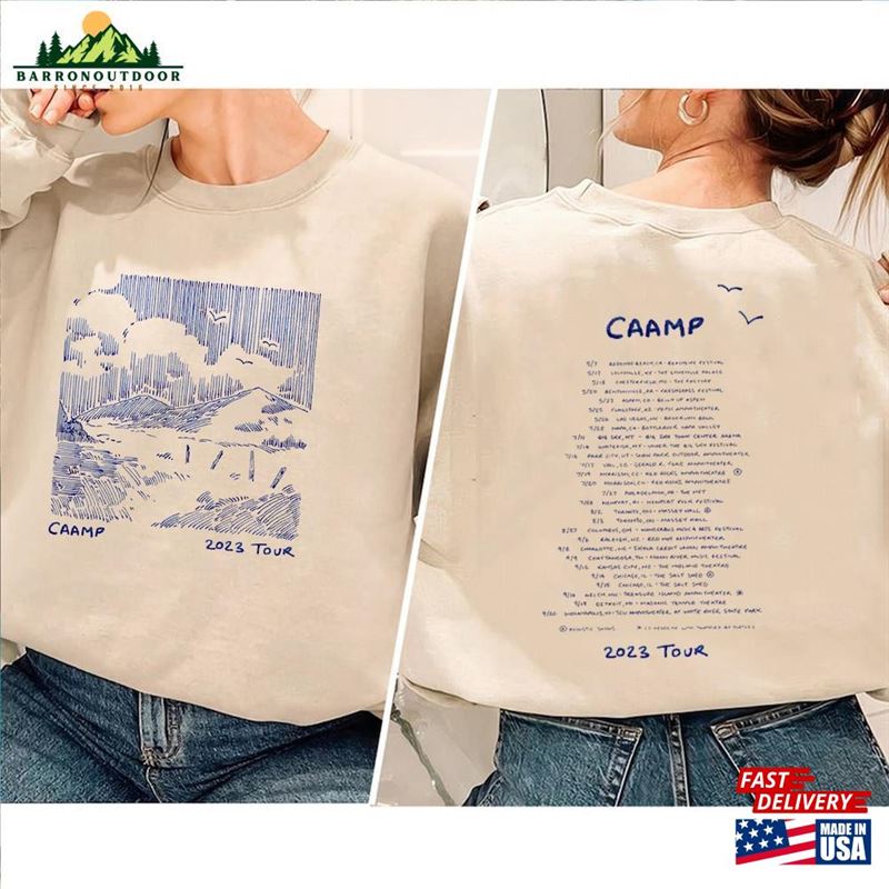 Mountain Sketch 2023 Tour Dates Shirt Unisex Sweatshirt Mountain Sketch 2023 Tour Dates Shirt Unisex Sweatshirt