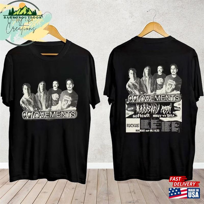 Movements 2023 Concert Shirt For Fan Ruckus Tour Band Unisex Hoodie Movements 2023 Concert Shirt For Fan Ruckus Tour Band Unisex Hoodie