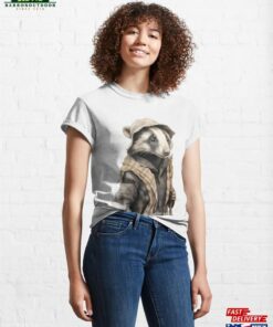 Mr Badger Tasha Tudor Style Classic T-Shirt Hoodie