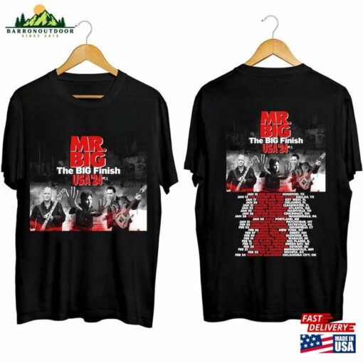 Mr Big The Finish Tour 2024 Shirt Band Fan Concert T-Shirt Sweatshirt