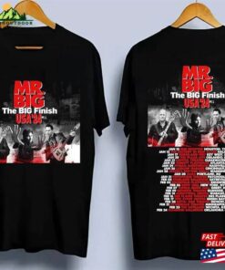 Mr Big The Finish Tour 2024 Shirt Concert Band Fan Hoodie Classic