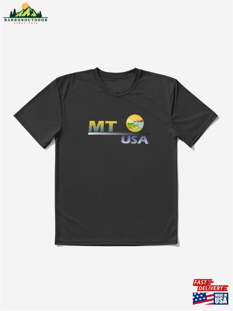 Mt Usa Written Textile Design Active T-Shirt Sweatshirt Hoodie Mt Usa Written Textile Design Active T-Shirt Sweatshirt Hoodie