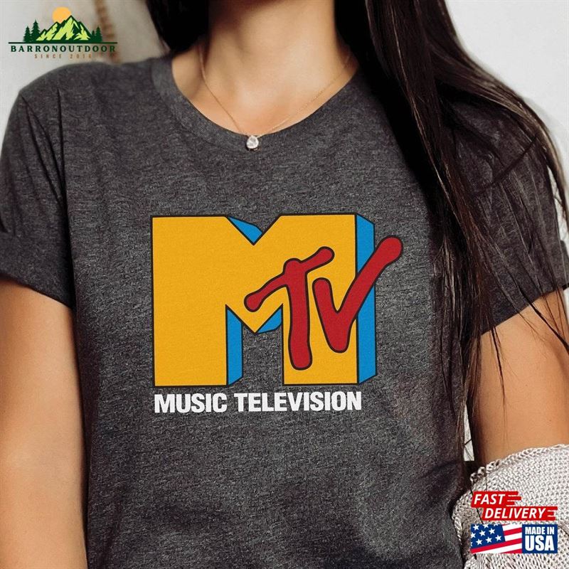 Mtv Shirt 90S Music Graphic Tees Band Tee Classic Unisex Mtv Shirt 90S Music Graphic Tees Band Tee Classic Unisex