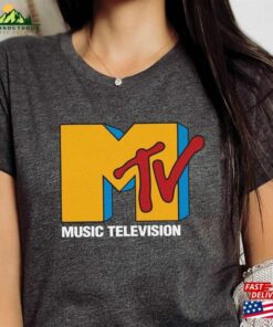 Mtv Shirt 90S Music Graphic Tees Band Tee Classic Unisex
