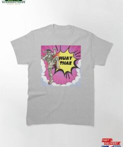 Muay Thai Pop Art Style Classic T-Shirt Hoodie