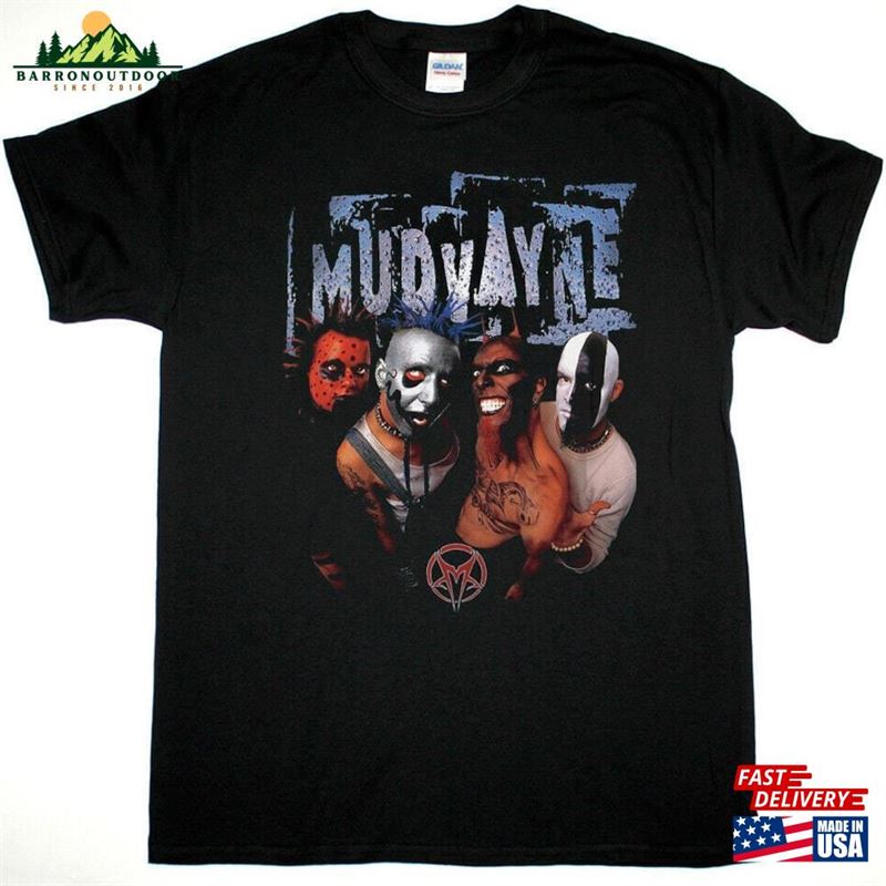 Mudvayne Metal Band Graphic T-Shirt Summer 2023 Us Tour Shirt Fan Unisex Mudvayne Metal Band Graphic T-Shirt Summer 2023 Us Tour Shirt Fan Unisex