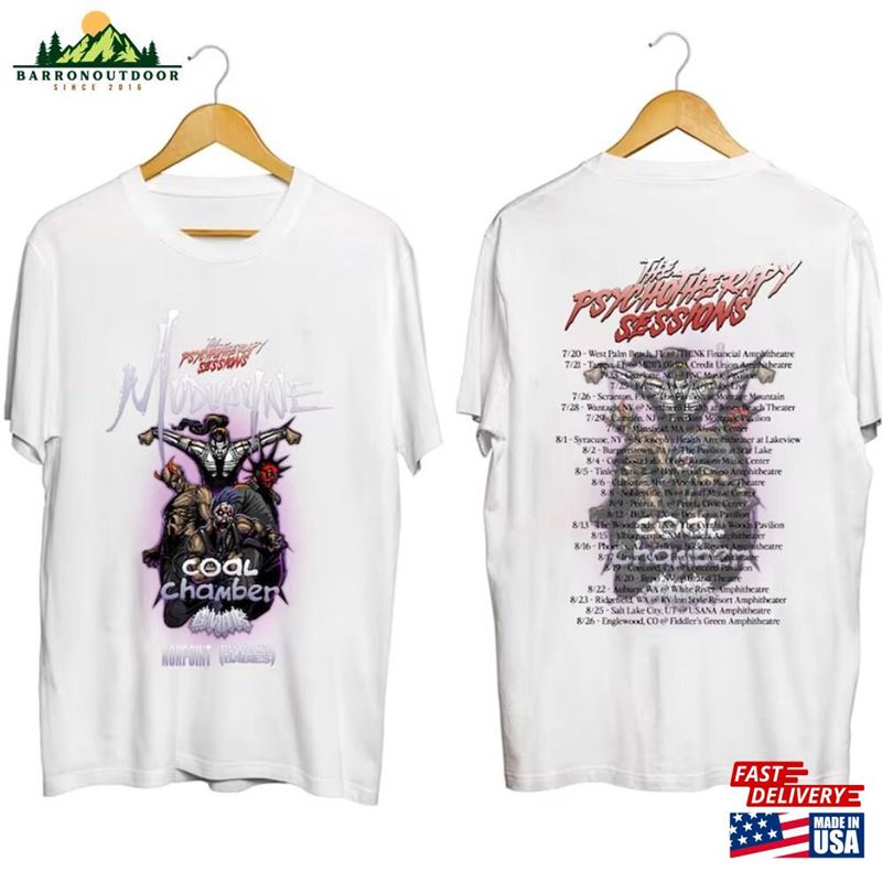 Mudvayne Summer 2023 U S Tour With Coal Chamber Gwar Shirt Concert Sweatshirt Classic Mudvayne Summer 2023 U S Tour With Coal Chamber Gwar Shirt Concert Sweatshirt Classic