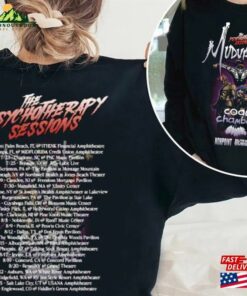 Mudvayne Summer 2023 U S Tour With Coal Chamber Gwar Shirt Concert Unisex Sweatshirt