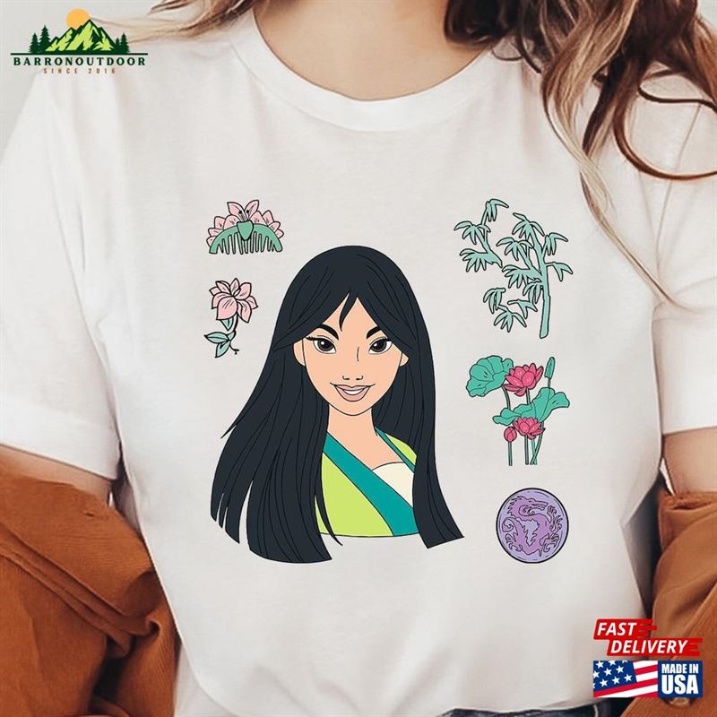 Mulan Shirt Disney Princess Sweatshirt Disneyworld Vacation T-Shirt Mulan Shirt Disney Princess Sweatshirt Disneyworld Vacation T-Shirt