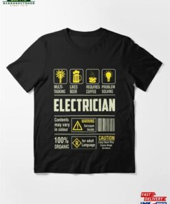 Multi Tasking Electrician Essential T-Shirt Classic