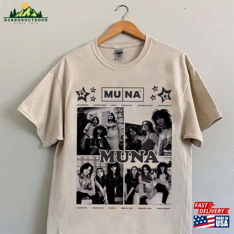 Muna 2023 Concert Shirt Life's So Fun Tour Classic Unisex Muna 2023 Concert Shirt Life's So Fun Tour Classic Unisex