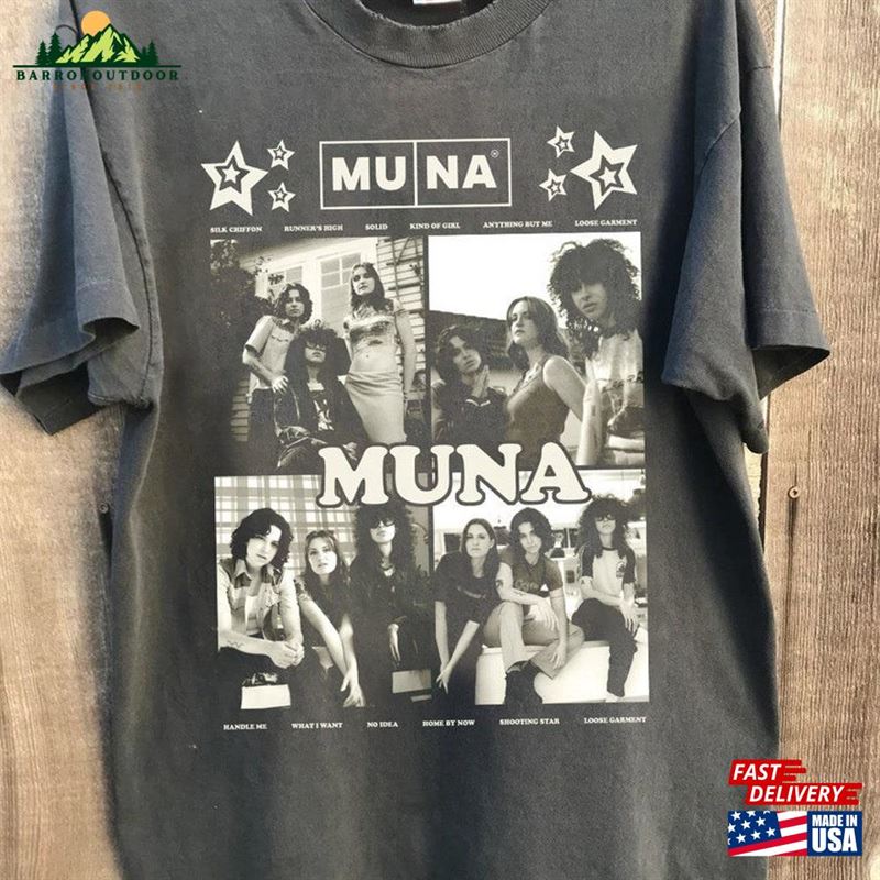 Muna 2023 Concert Shirt Life's So Fun Tour Unisex T-Shirt Muna 2023 Concert Shirt Life's So Fun Tour Unisex T-Shirt