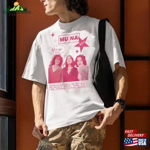 Muna Band Life’s So Fun Tour 2023 Tee Fan Shirt Classic Hoodie