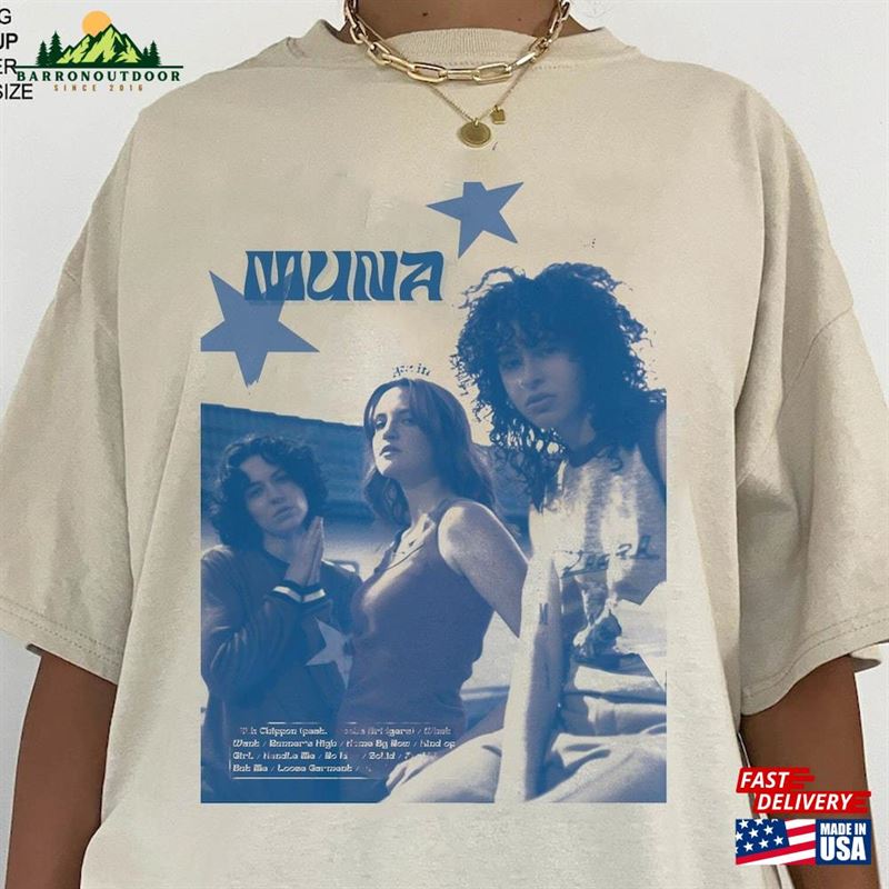 Muna Band Tour 2023 Shirt Fan Life T-Shirt Classic Muna Band Tour 2023 Shirt Fan Life T-Shirt Classic