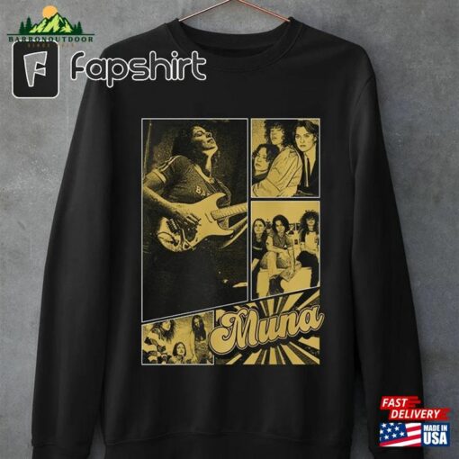 Muna Bleached Inspired Bootleg 90S Shirt Band Music Merch Graphic Retro Sweatshirt Hoodie Unisex