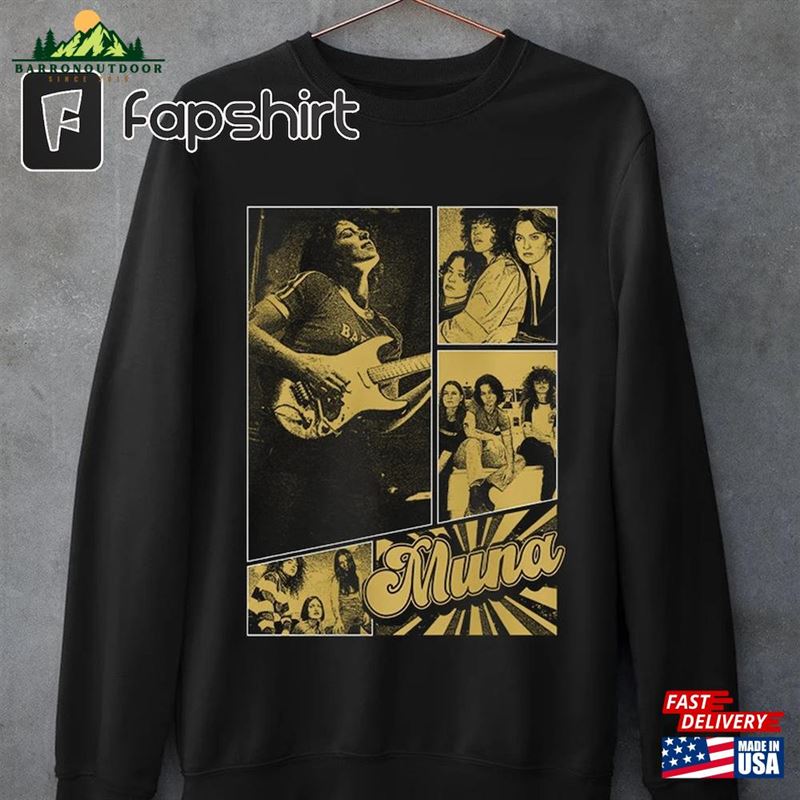 Muna Bleached Inspired Bootleg 90S Shirt Band Music Merch Graphic Retro Sweatshirt Hoodie Unisex Muna Bleached Inspired Bootleg 90S Shirt Band Music Merch Graphic Retro Sweatshirt Hoodie Unisex