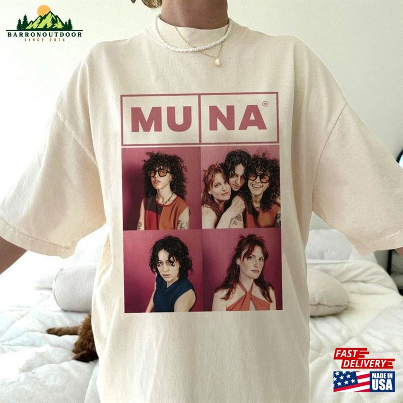 Muna Fan Shirt 2023 Concert Life T-Shirt Unisex Muna Fan Shirt 2023 Concert Life T-Shirt Unisex