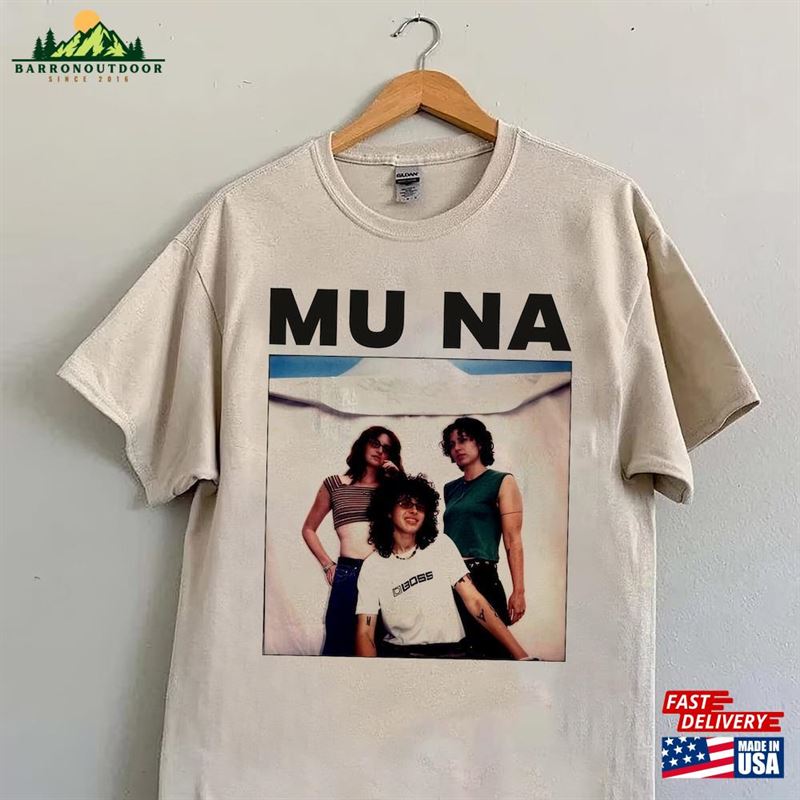 Muna Graphic Concert Shirt Country Music Band Unisex Classic Muna Graphic Concert Shirt Country Music Band Unisex Classic