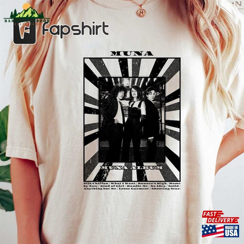 Muna Retro Life's So Fun Concert 2023 T-Shirt Unisex Shirt Classic Muna Retro Life's So Fun Concert 2023 T-Shirt Unisex Shirt Classic