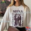 Muna Tshirt Bleached Inspired Bootleg 90S Homage 2023 Graphic Hoodie Sweatshirt