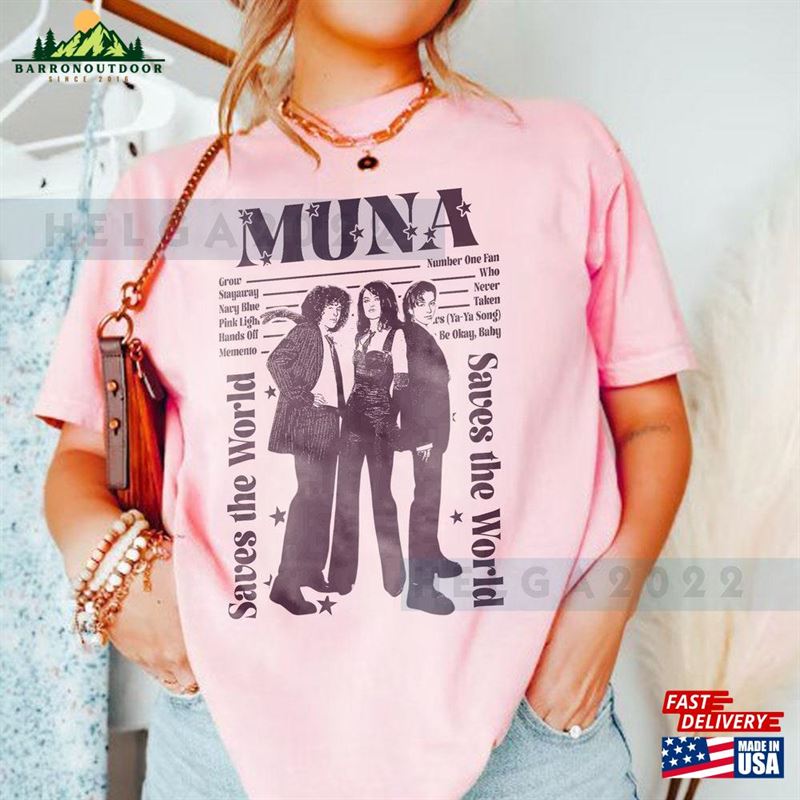 Muna Tshirt Bleached Inspired Bootleg 90S Homage 2023 Graphic Hoodie Sweatshirt Muna Tshirt Bleached Inspired Bootleg 90S Homage 2023 Graphic Hoodie Sweatshirt