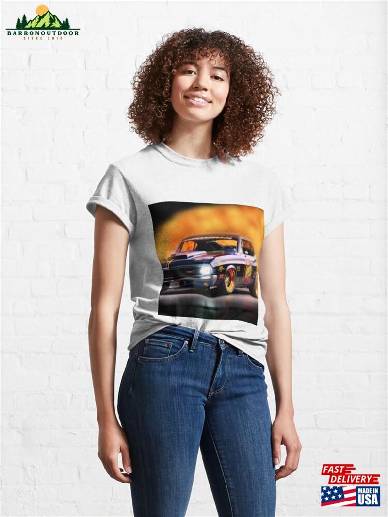 Muscle Funny Car Art Classic T-Shirt Unisex Muscle Funny Car Art Classic T-Shirt Unisex