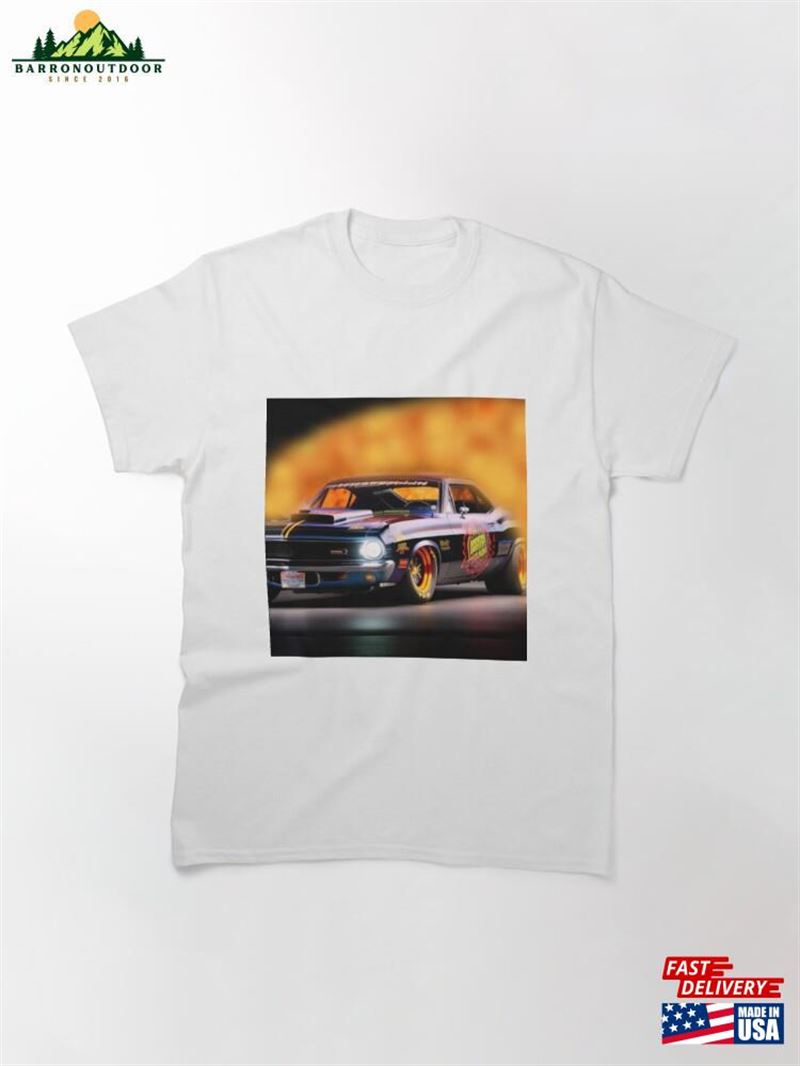 Muscle Funny Car Art Classic T-Shirt Unisex Muscle Funny Car Art Classic T-Shirt Unisex