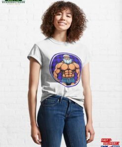 Muscled Santa Claus Classic T-Shirt Unisex