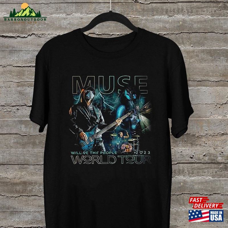 Muse Band 2023 Tour'will Of The People Hoodie Classic Muse Band 2023 Tour'will Of The People Hoodie Classic