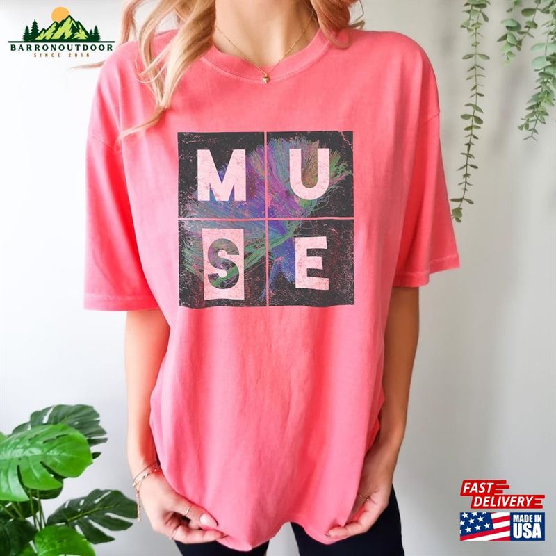 Muse Band Shirt Vintage 90S Grunge Hoodie T-Shirt Muse Band Shirt Vintage 90S Grunge Hoodie T-Shirt