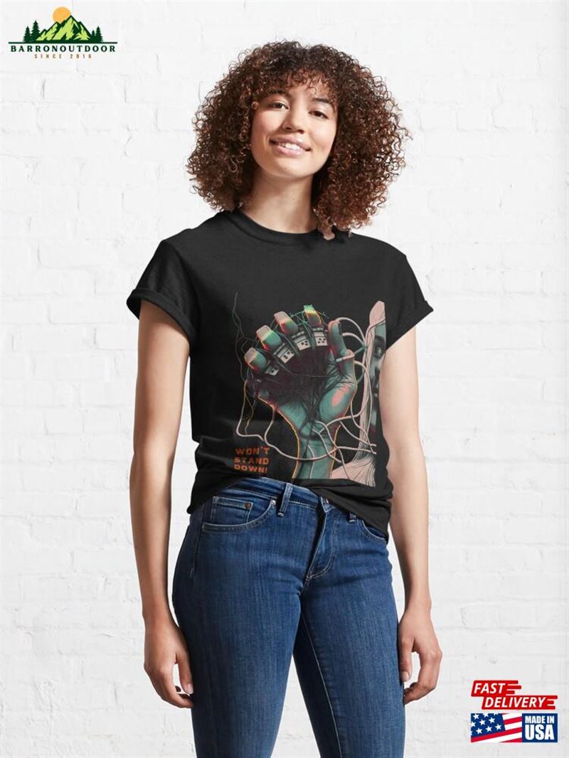 Muse Won't Stand Down! Classic T-Shirt Unisex Muse Won't Stand Down! Classic T-Shirt Unisex