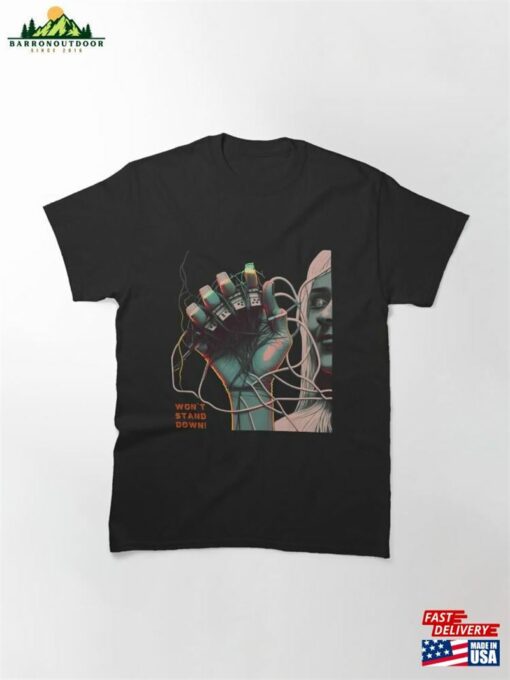 Muse Won’t Stand Down! Classic T-Shirt Unisex