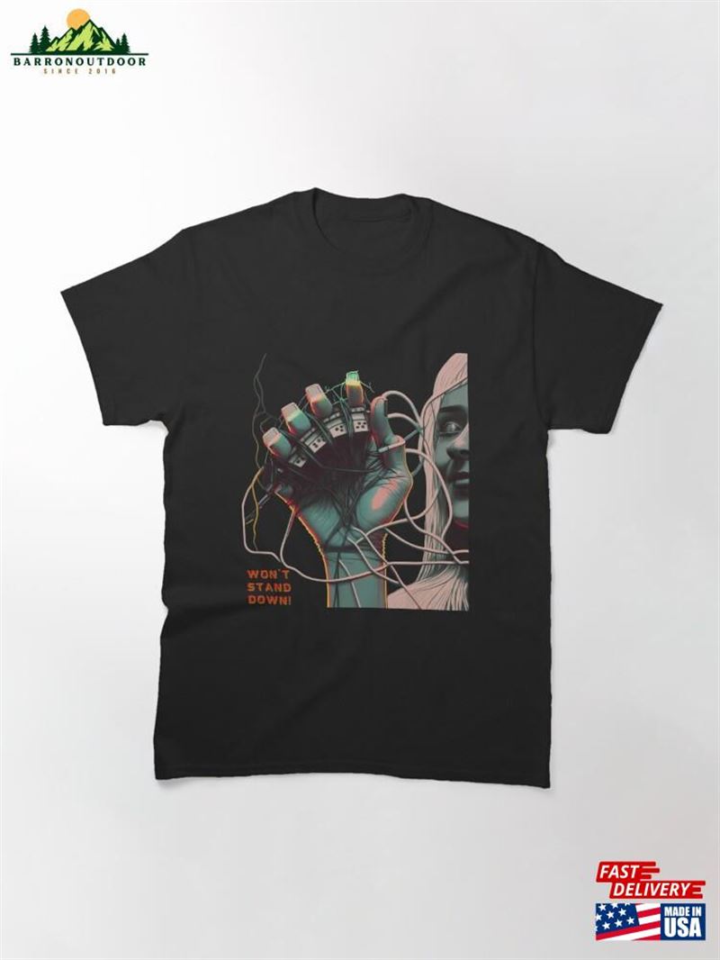 Muse Won't Stand Down! Classic T-Shirt Unisex Muse Won't Stand Down! Classic T-Shirt Unisex